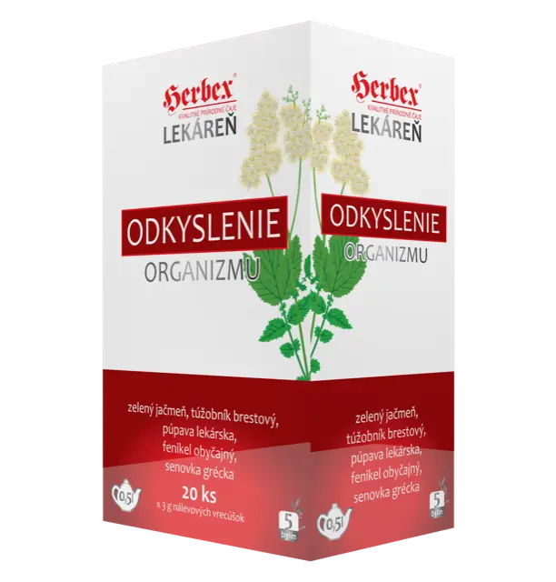 5497_HERBEX LEKARNA ODKYSELENI ORGANISMU BYLINNY CAJ 20 SACKU